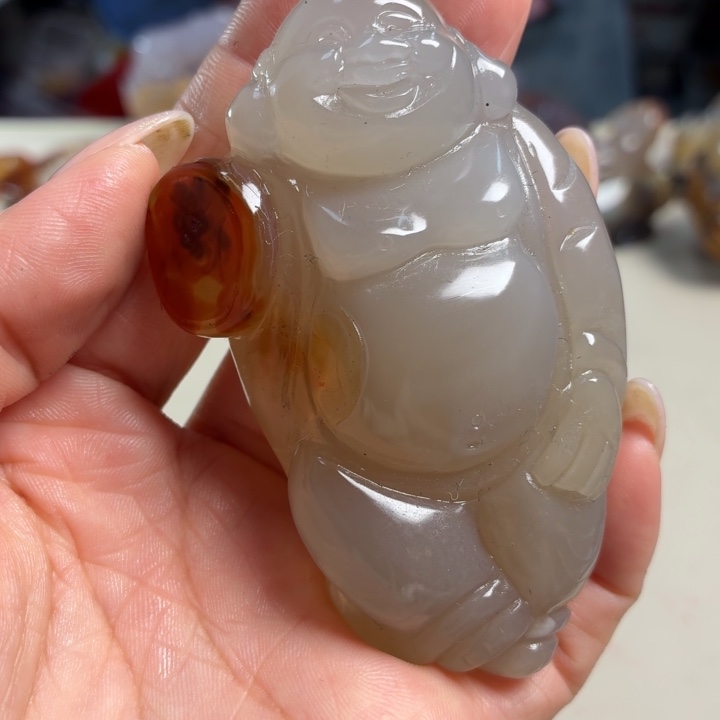 玛瑙/玉髓未镶嵌吊坠(不含链)