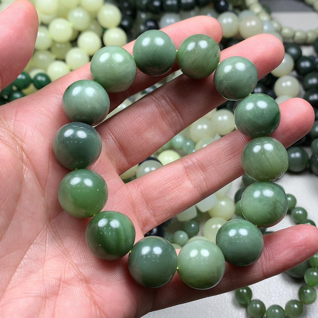 和田玉手链未镶嵌