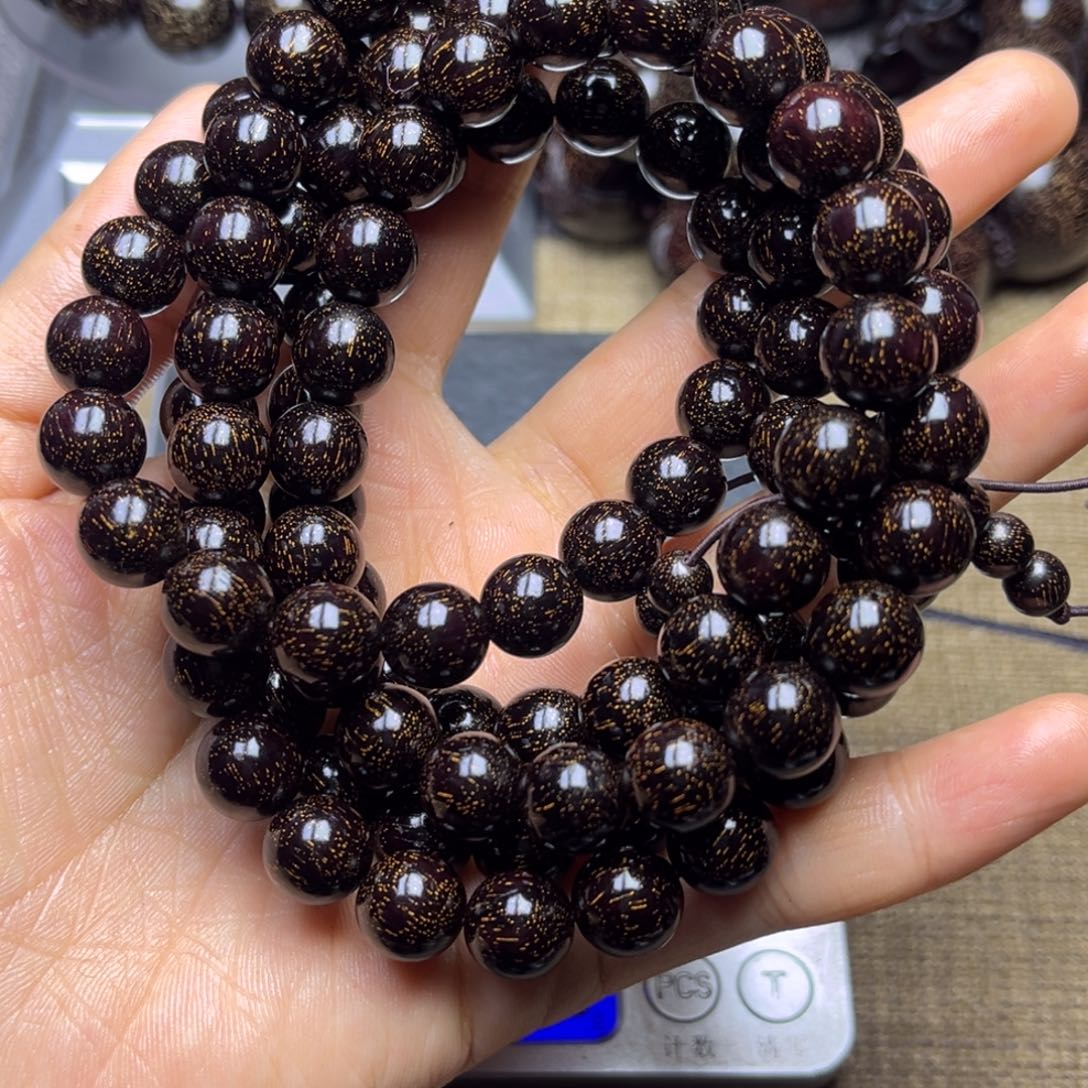 檀香紫檀（小叶紫檀）1.0 108 爆星