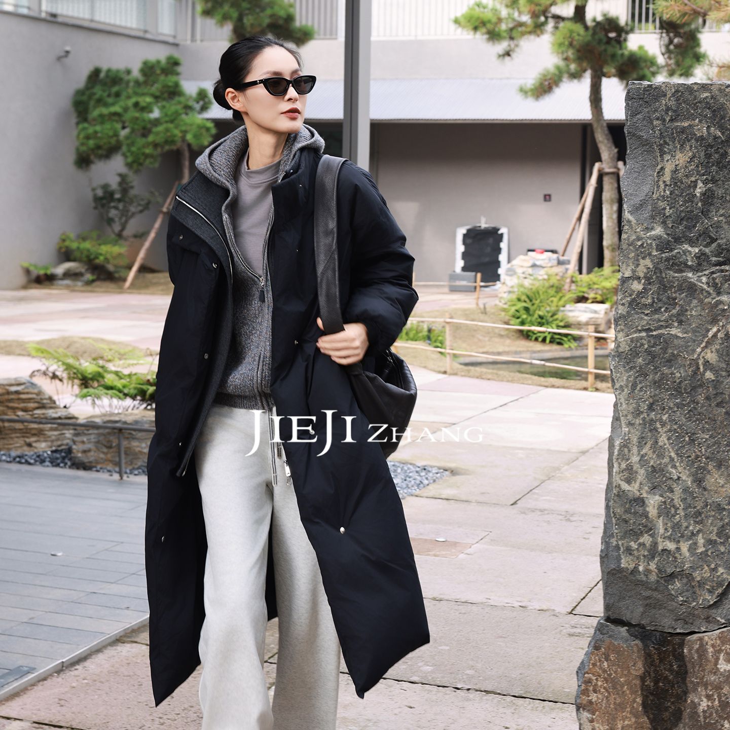 【JIEJI ZHANG】高级定制秋冬时尚百搭鹅绒服351148