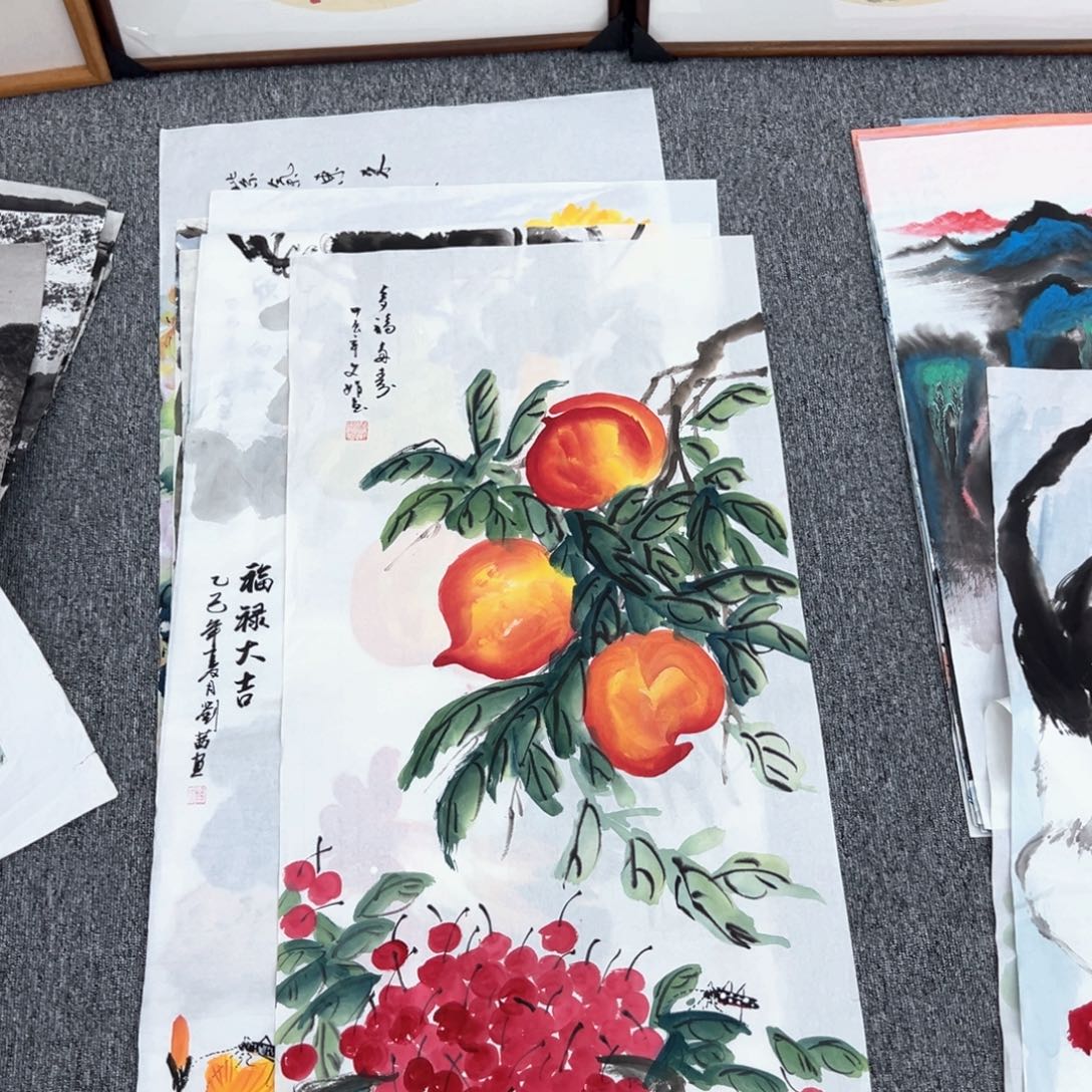 国画国画作品展览等活动的