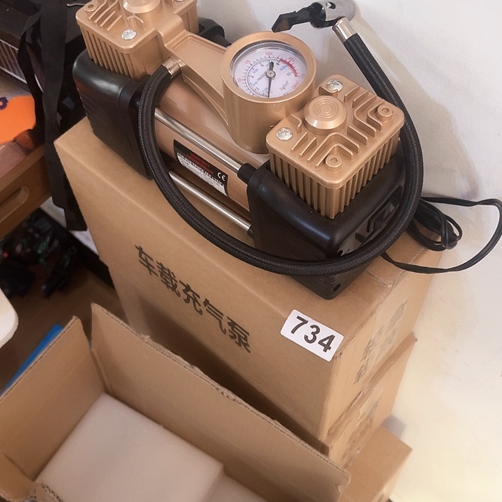 双杠车载打气泵734