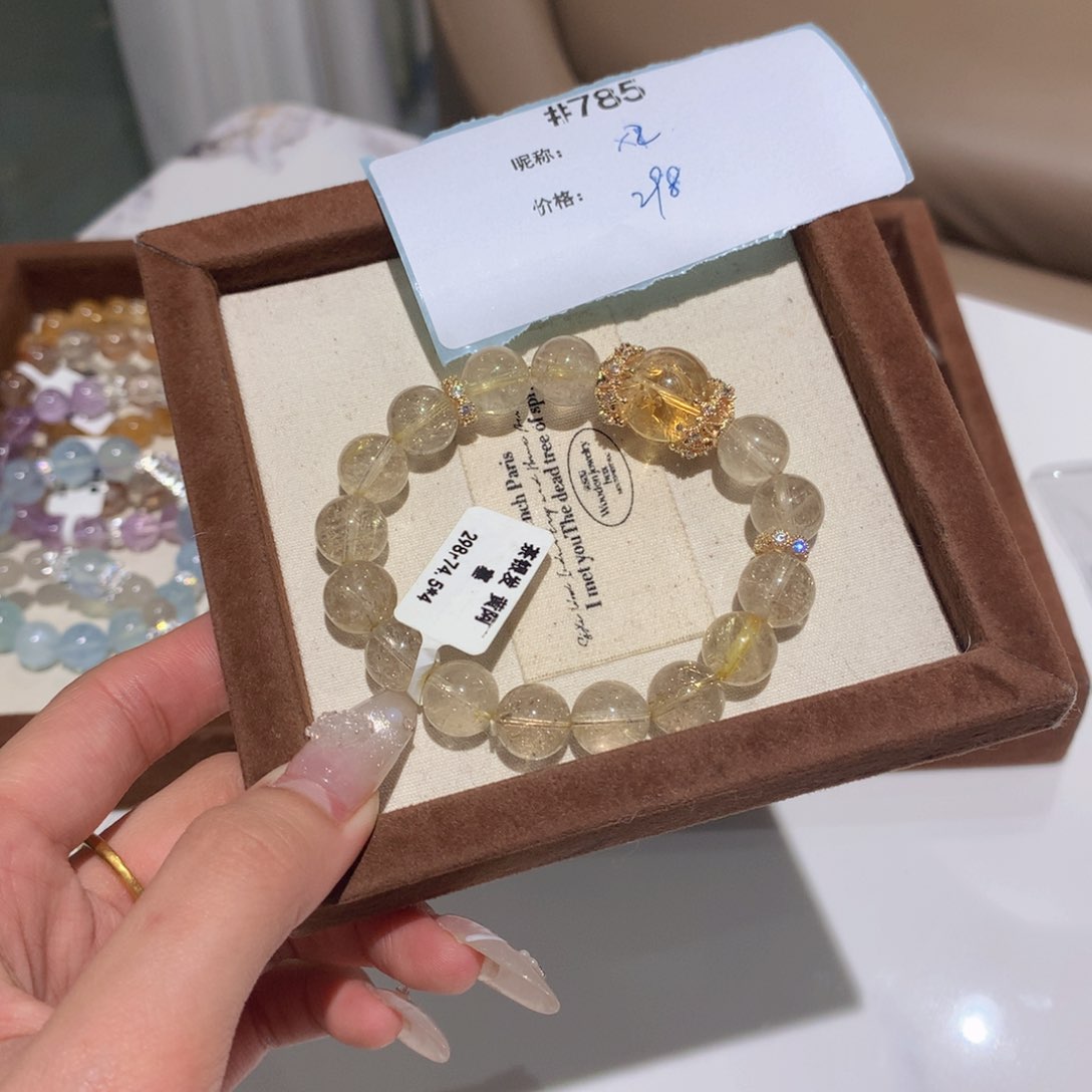 水晶手链未镶嵌z****i785号