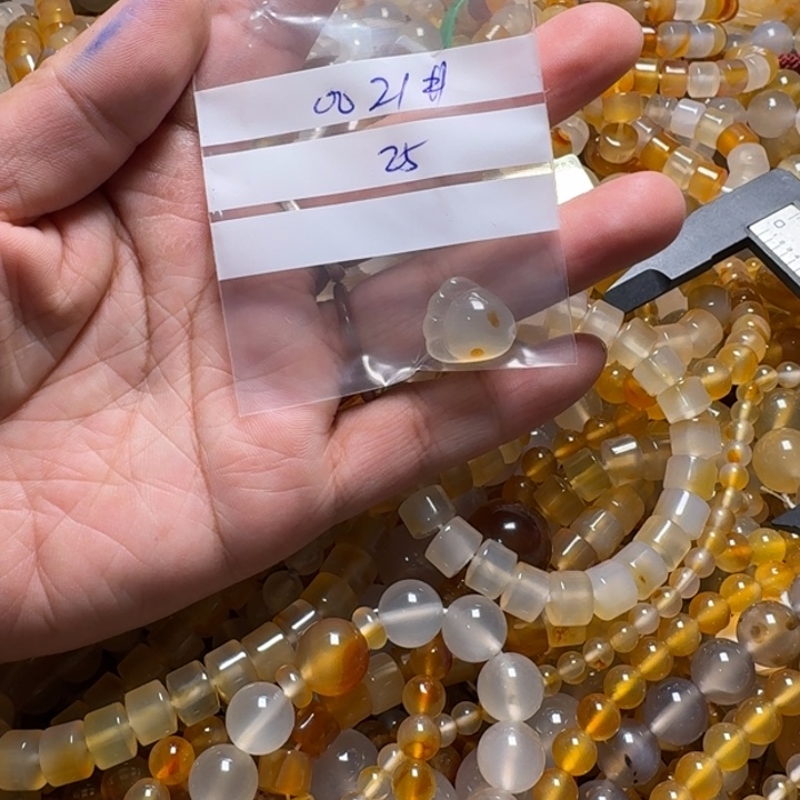 玛瑙/玉髓颈饰未镶嵌开****天0021