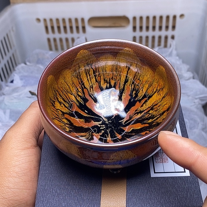 茶盏建盏喝茶主人杯茶杯