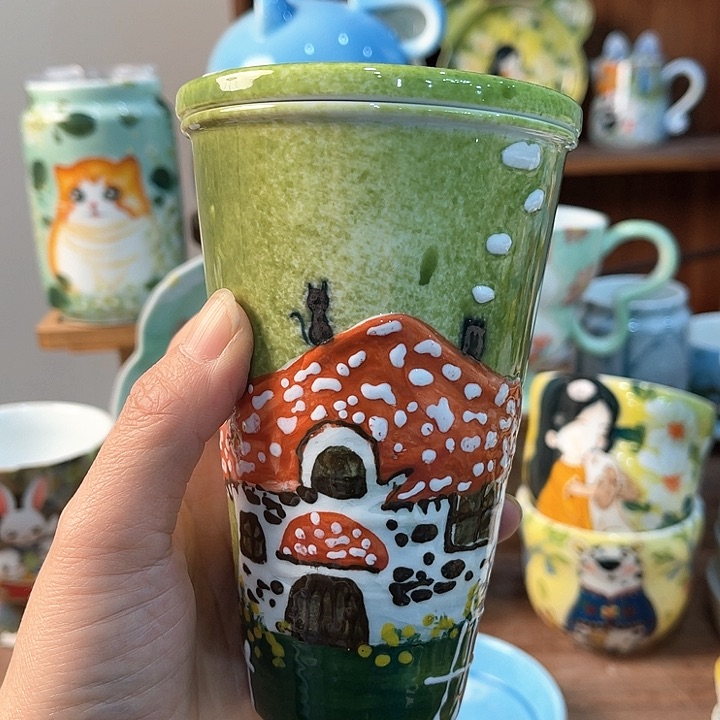 景德镇釉下手绘陶瓷 