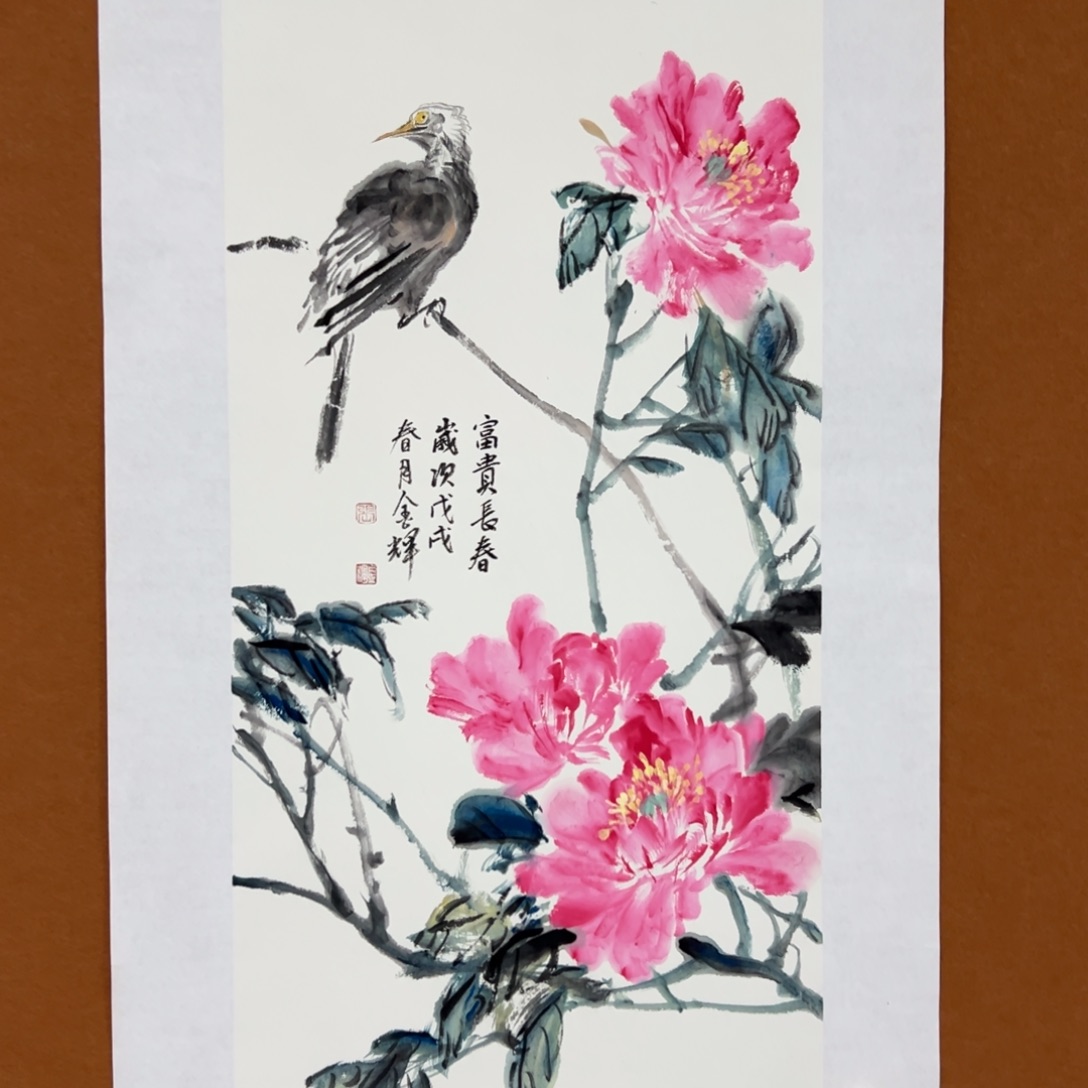 国画张金辉经典作品