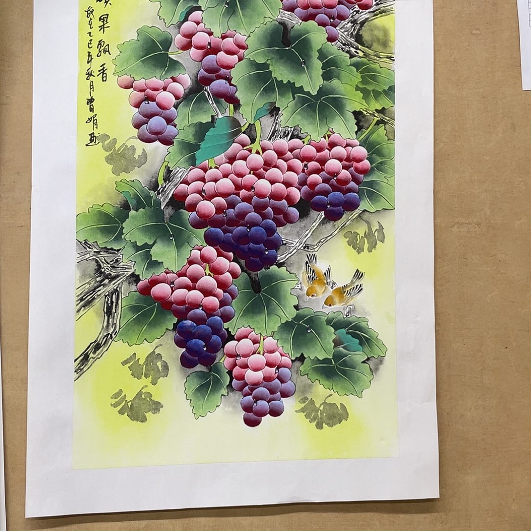 国画手绘国画，精品工笔