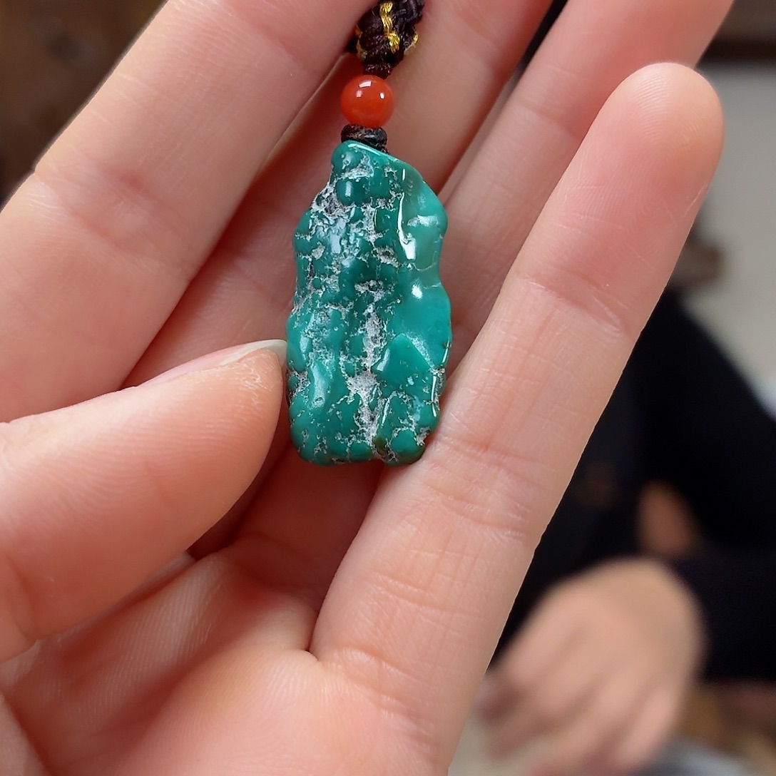 未镶嵌绿松石珠宝奇石