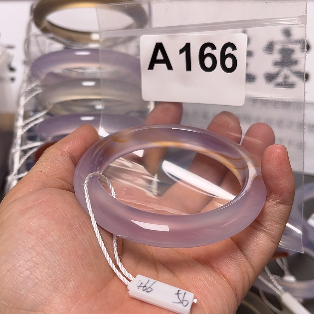 手镯玛瑙/玉髓未镶嵌小***逗56-166
