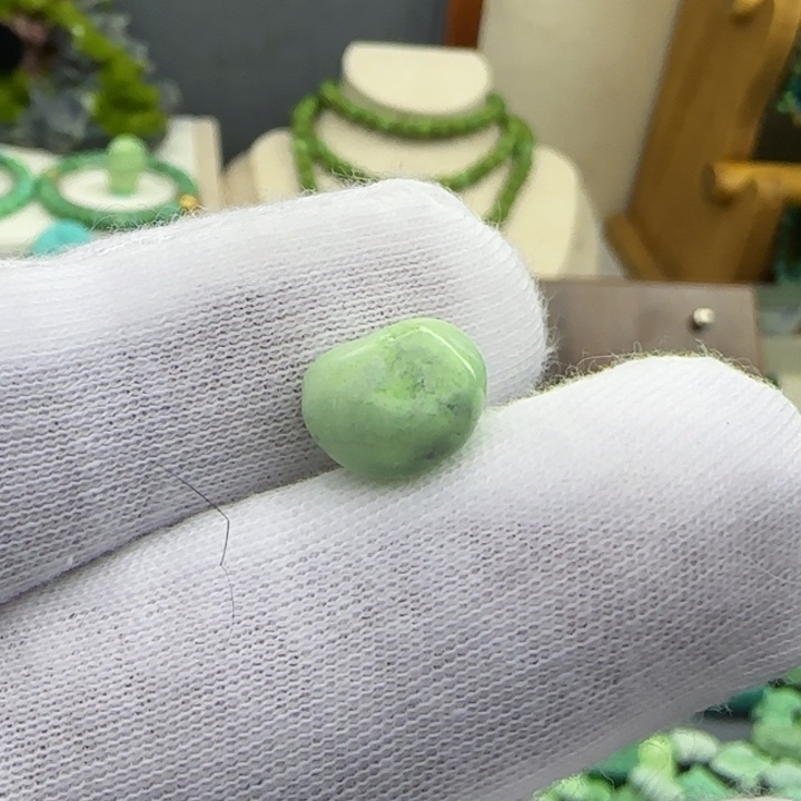 绿松石绿松石菜籽黄F未镶嵌