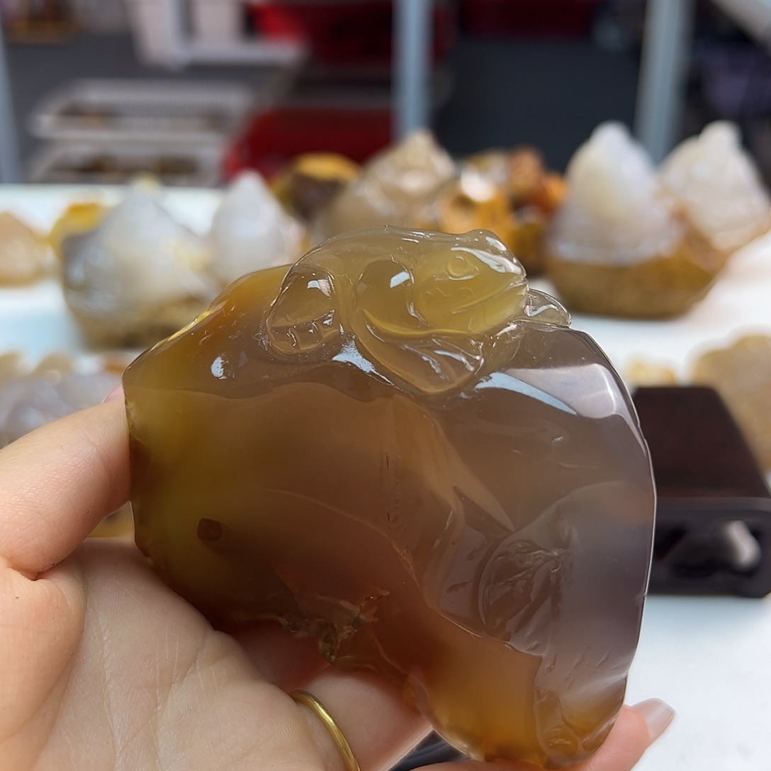 玛瑙/玉髓未镶嵌项链