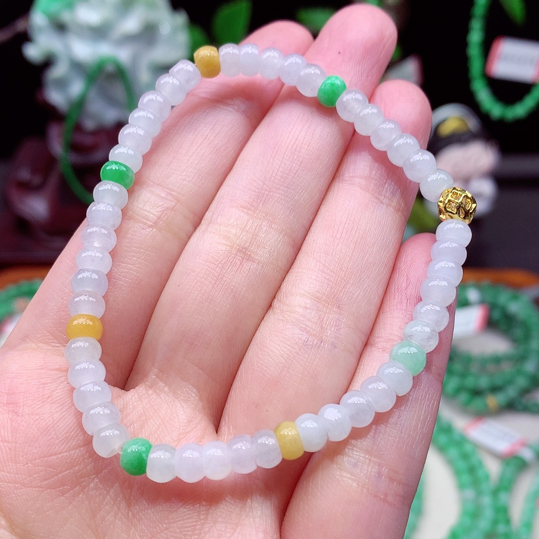 翡翠未镶嵌手链翡翠