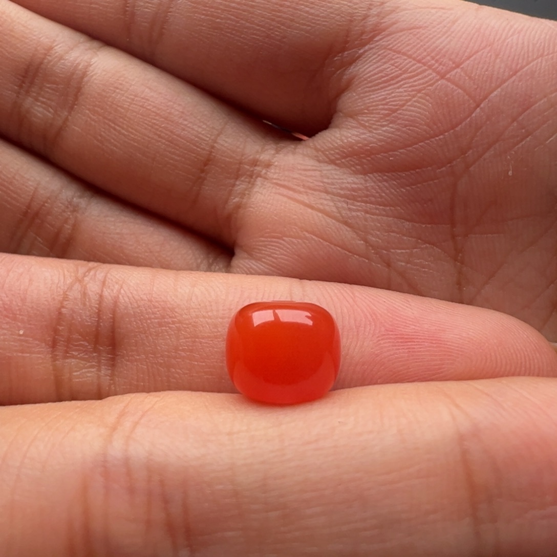 南红玛瑙未镶嵌老型9.5x8.0