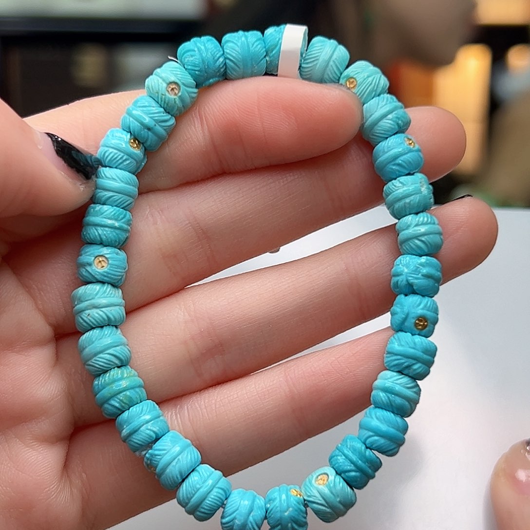 绿松石珠宝奇石未镶嵌