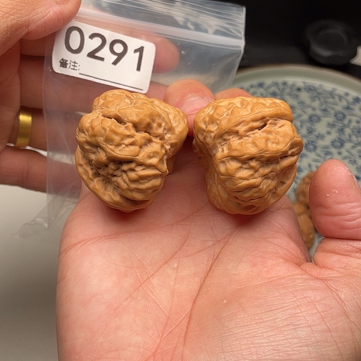 文玩核桃把件40蛤蟆0291