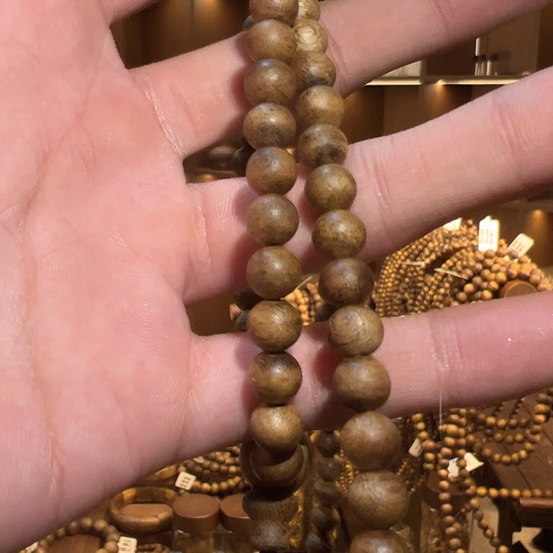 沉香手串卡7多圈10g