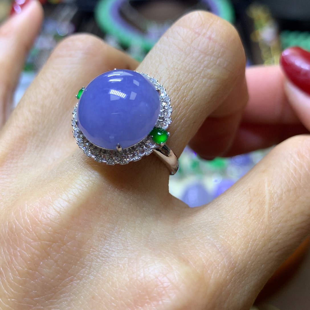 【闪购商品】翡翠颈饰18K金镶嵌翡翠