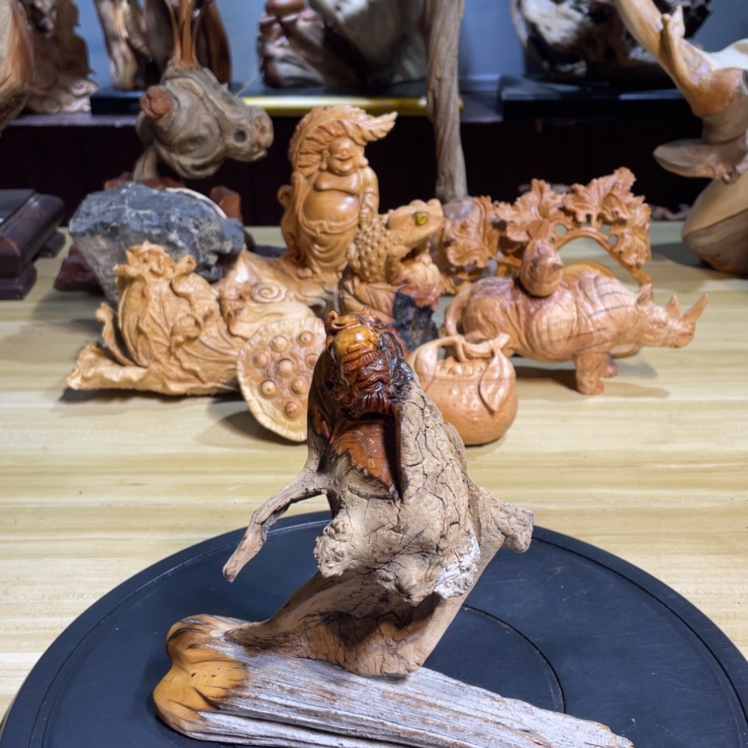 柏木太行崖柏工艺品