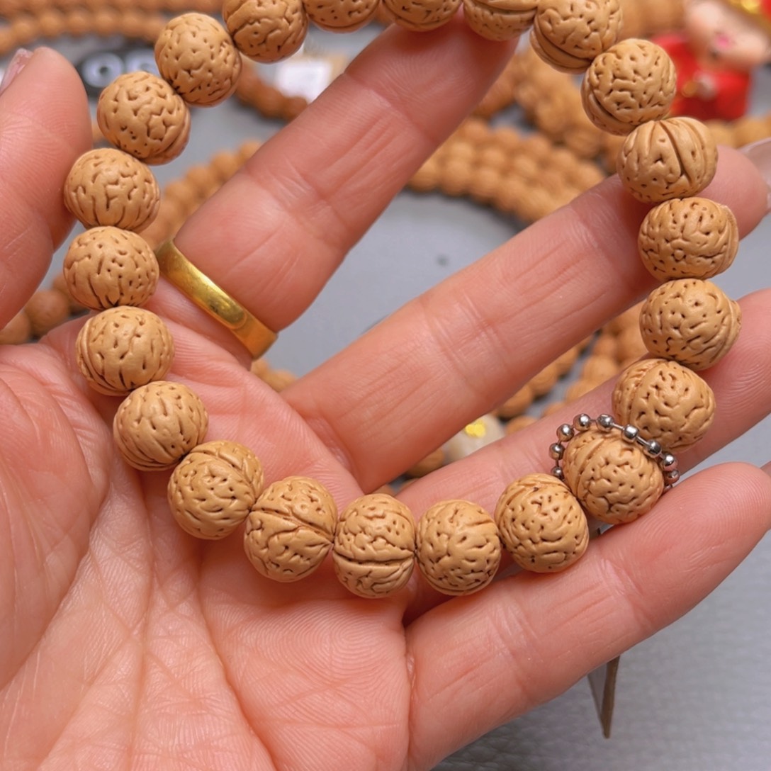 a***水文玩核桃吊坠桃核手串