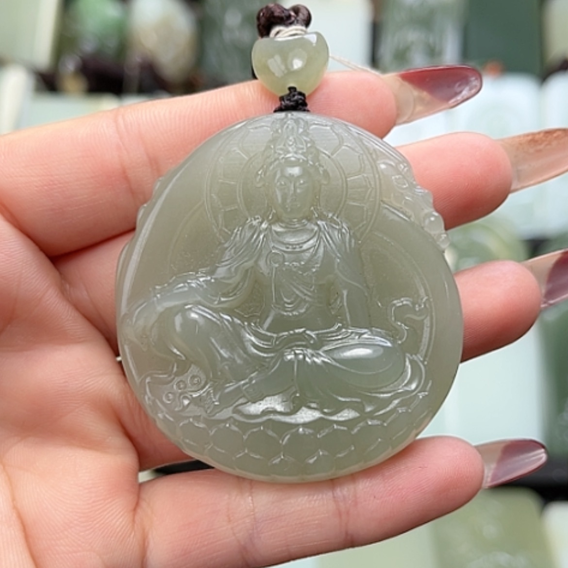 【闪购商品】和田玉（糖玉）颈饰未镶嵌