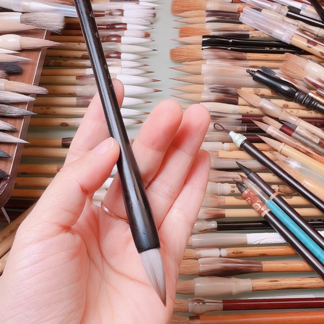 2.5出峰南枝纯狼羊兼毫一支