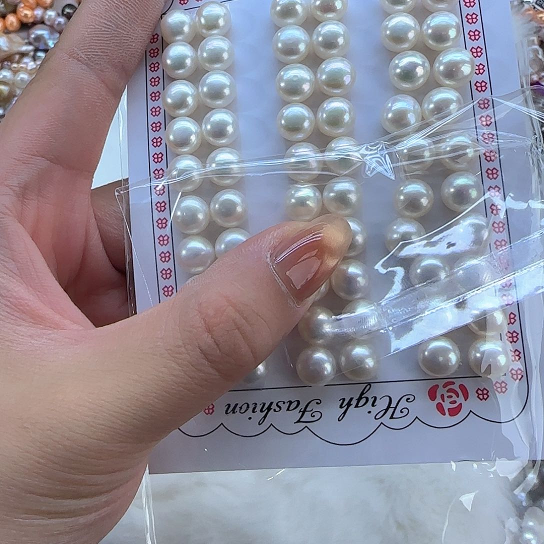 银S925镶嵌项链定制103淡水珍珠