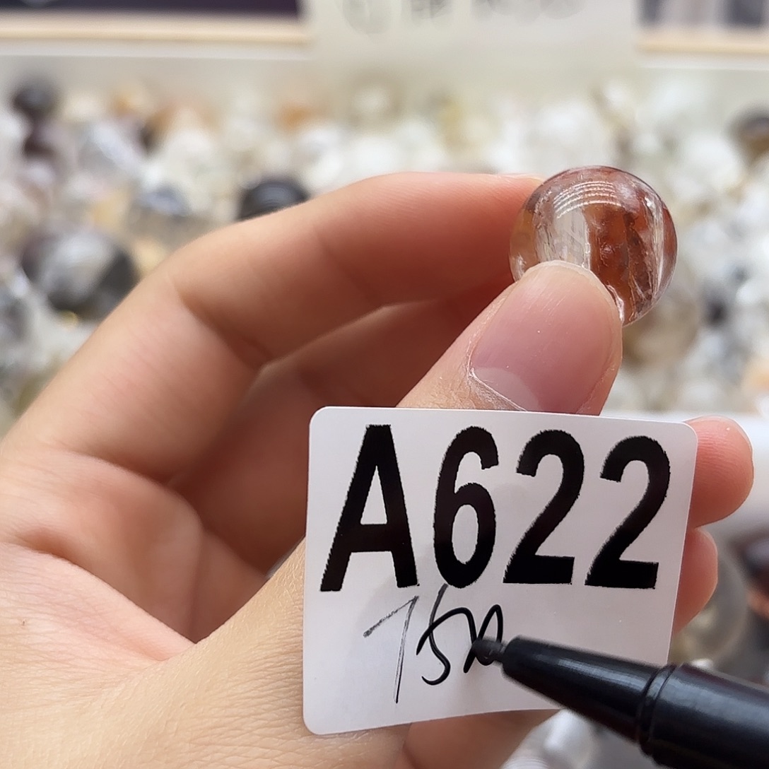 麻***椒水晶珠宝半成品未镶嵌622