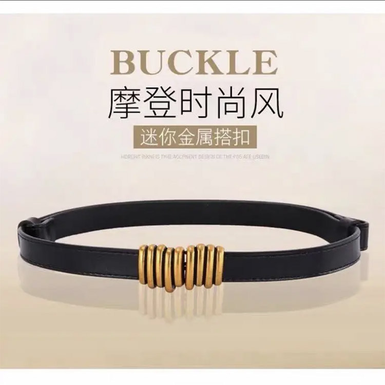 韩版腰带皮带可调节腰链丝巾链气质简约收腰时尚女士腰带