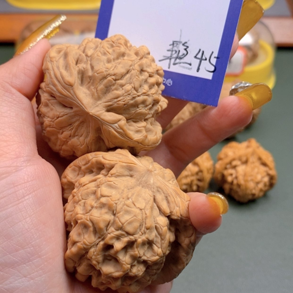 【闪购商品】文玩核桃把件随**转文玩45