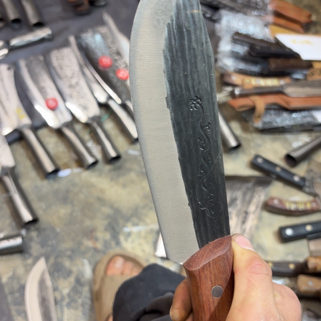 高碳锰钢云南阿老表手工刀