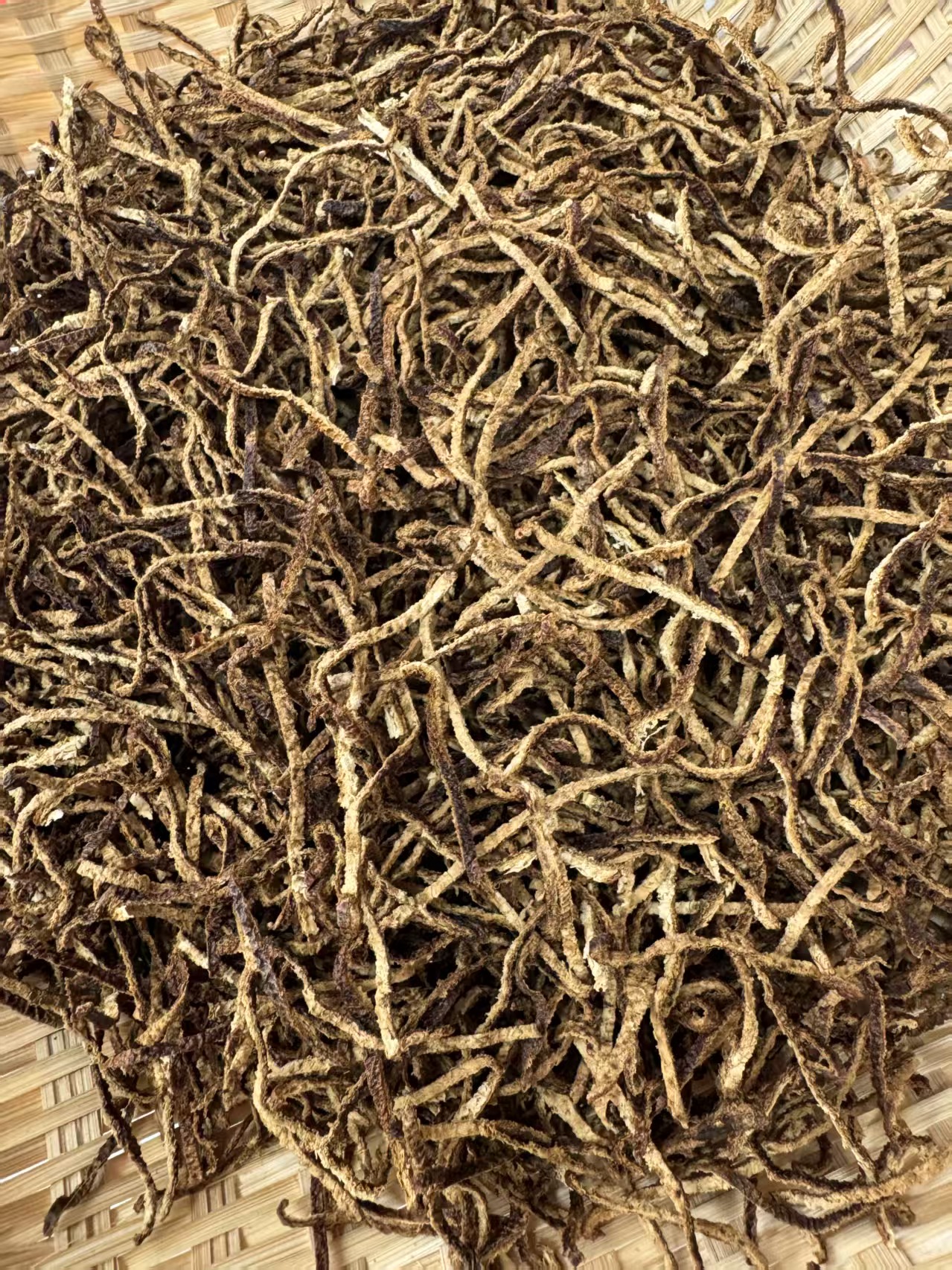 （冬后陈皮丝）2017年新会东甲圈枝冬后大红皮陈皮丝