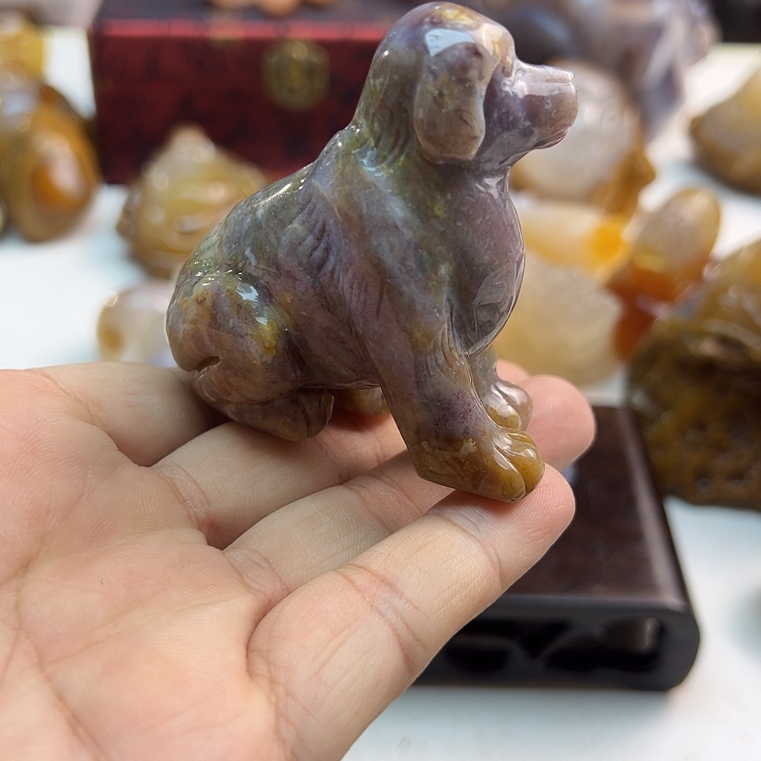 玛瑙/玉髓合金颈饰