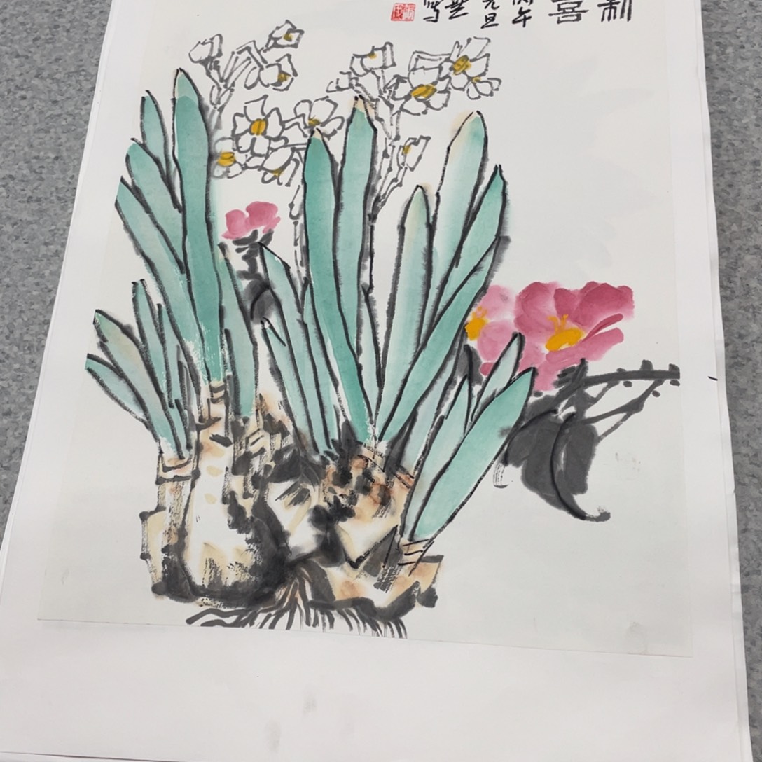 国画1.4平尺国画作品