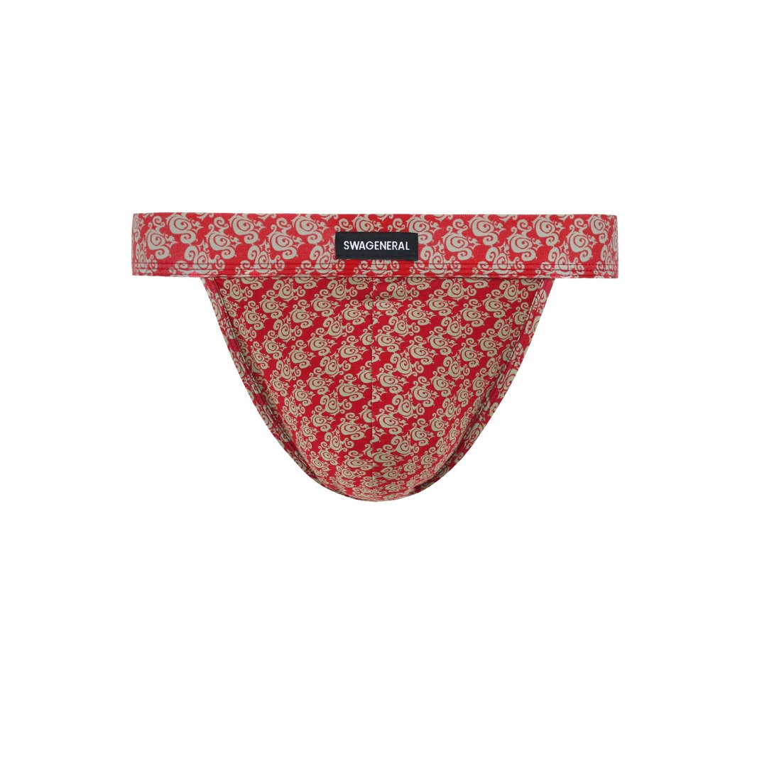 SWAGENERAL赤霞祥云 男士高叉内裤 1-3条装