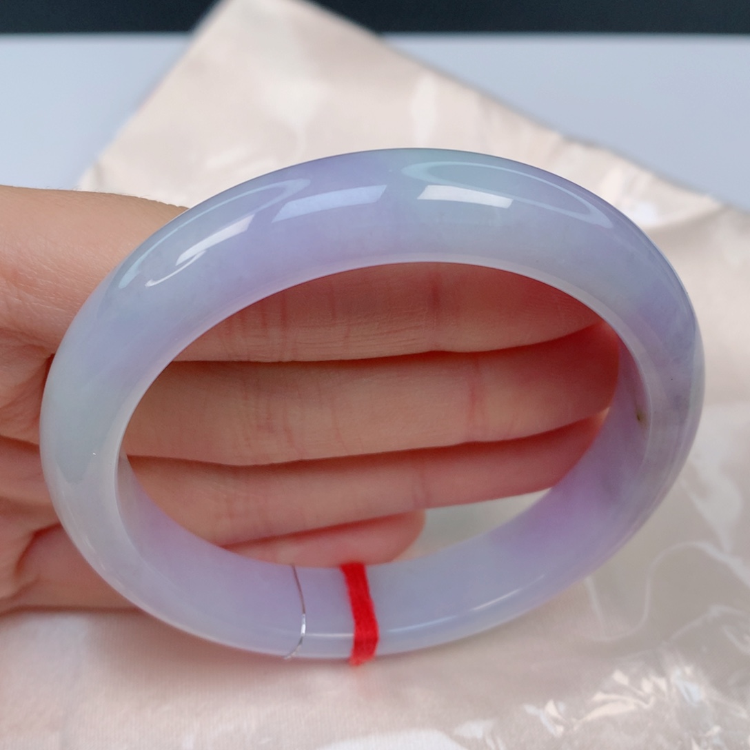 翡翠手镯未镶嵌58正圈