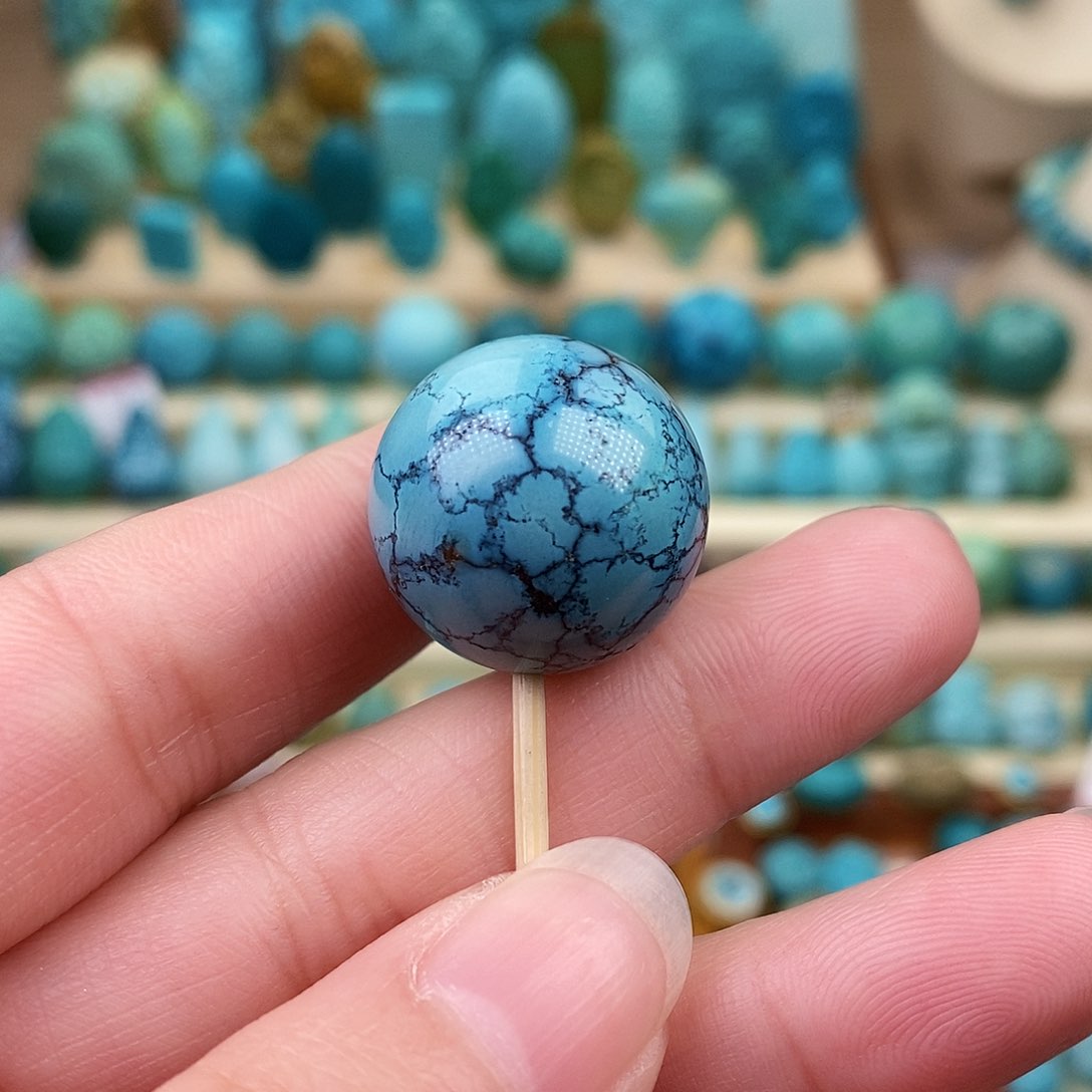 绿松石珠宝奇石未镶嵌