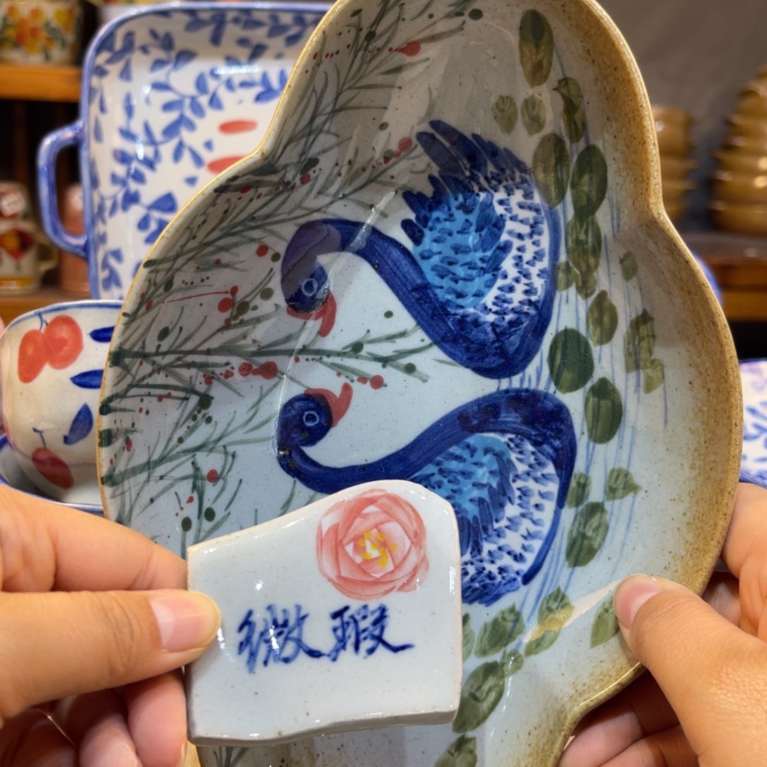 瓷片景德镇手工制作