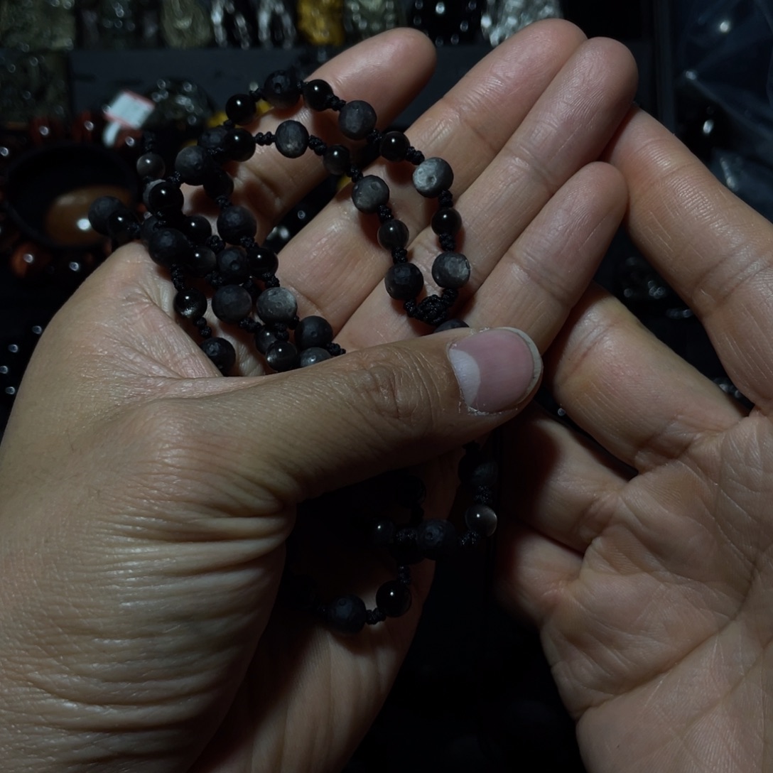 黑曜岩珠宝奇石未镶嵌简*