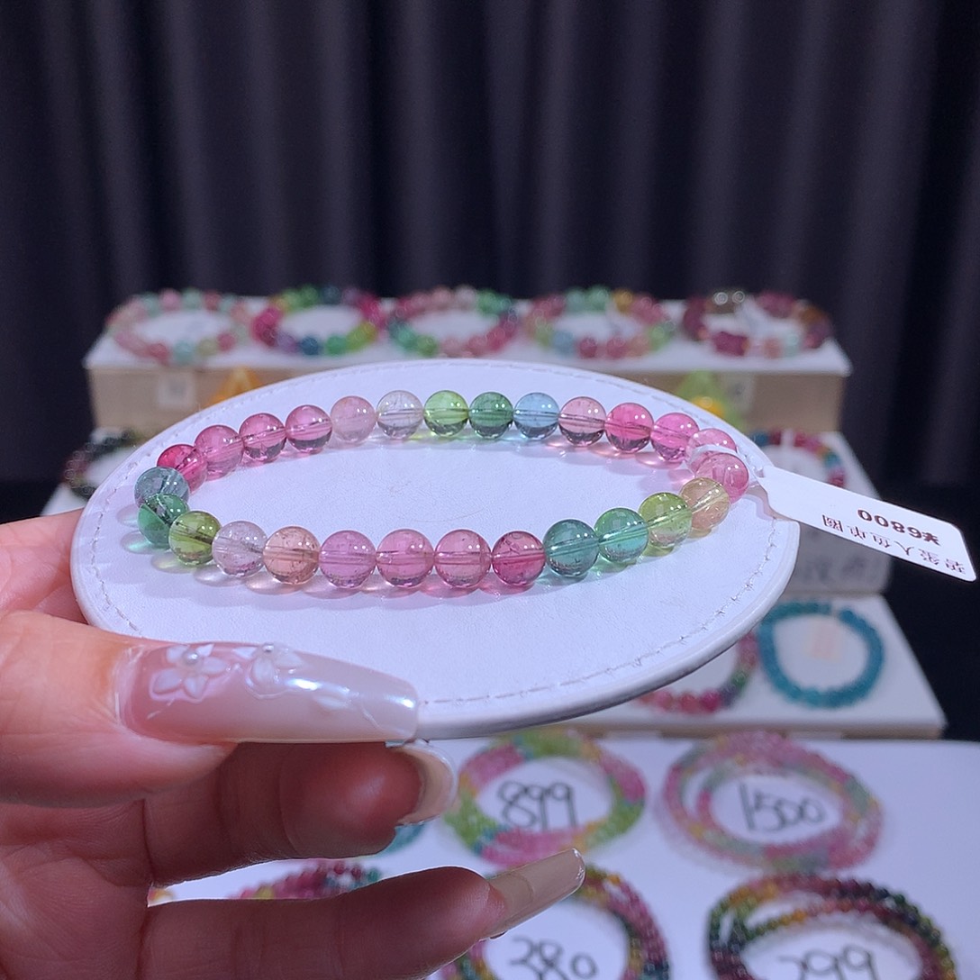 碧玺手链未镶嵌碧玺