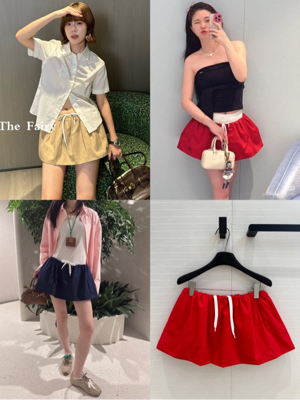 MM三色百搭半身裙