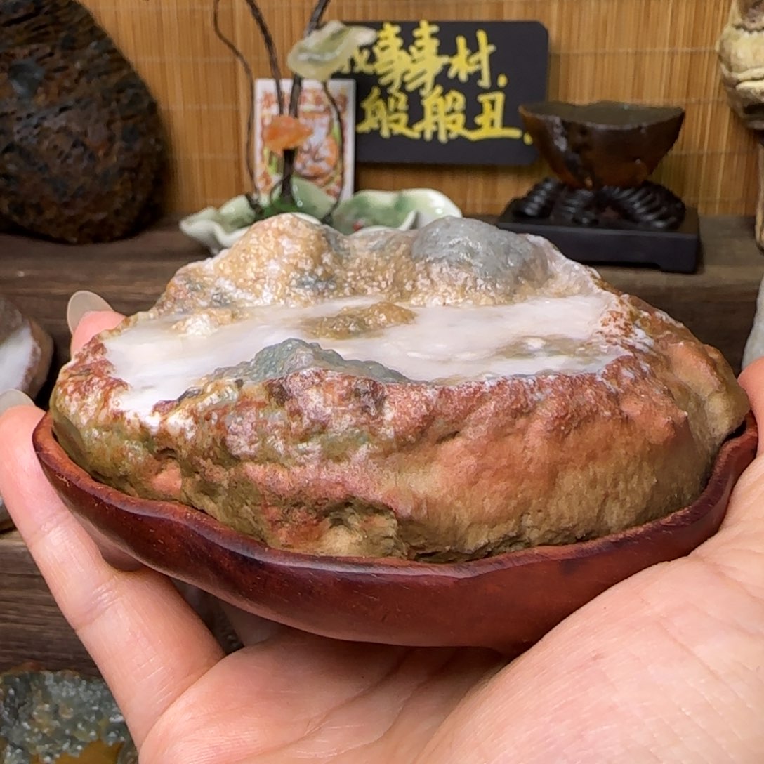 雪***狼石材远山汇集方寸间