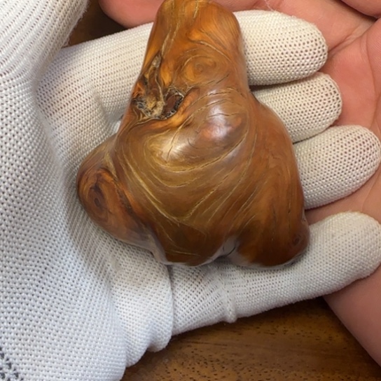 柏木（崖柏）如*全陈化老料把件