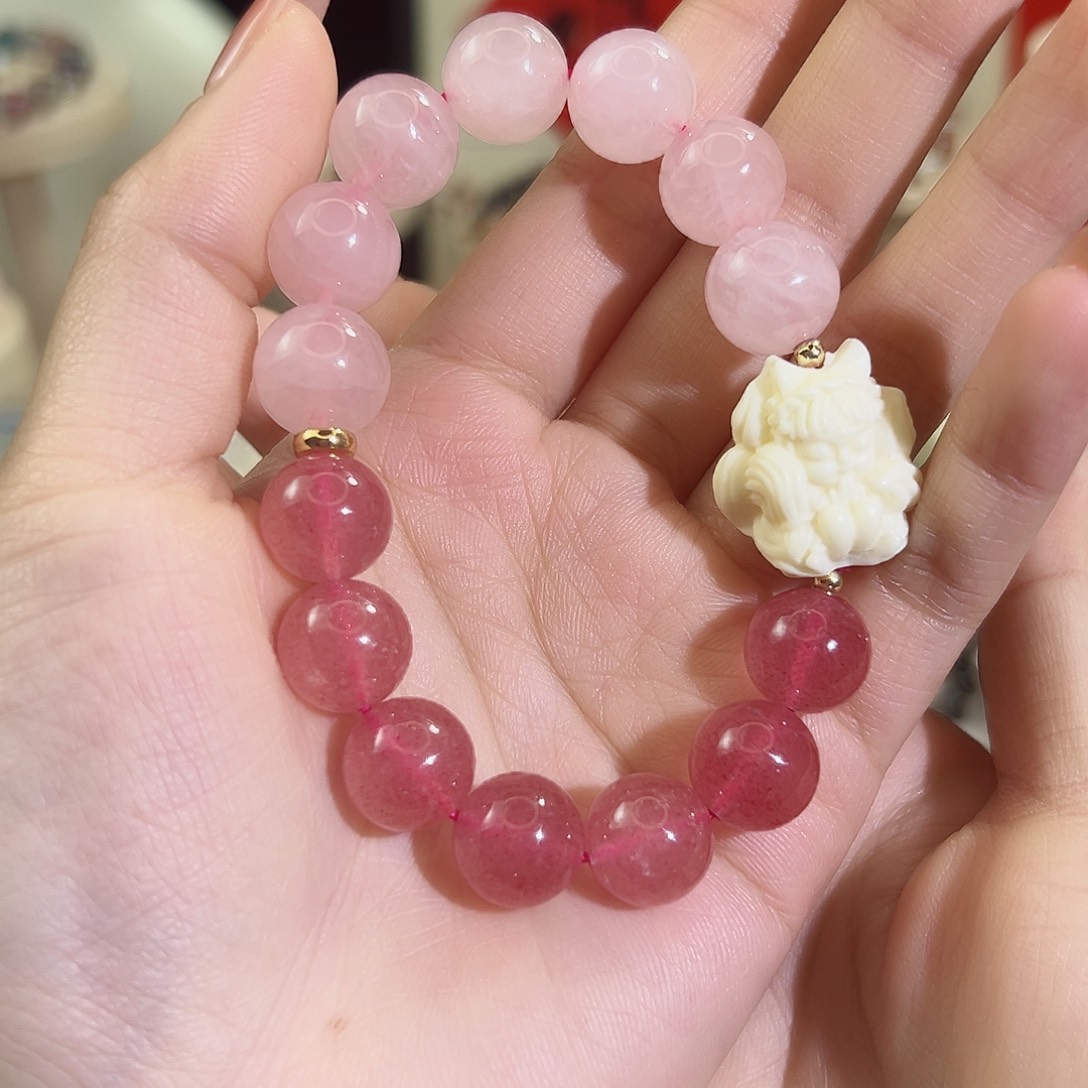 水晶手串未镶嵌水晶手串12m m