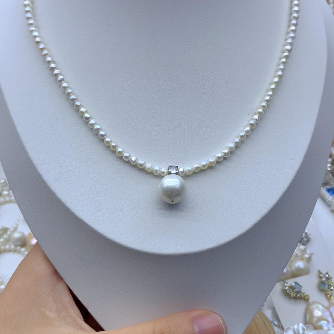 耳饰未镶嵌淡水珍珠