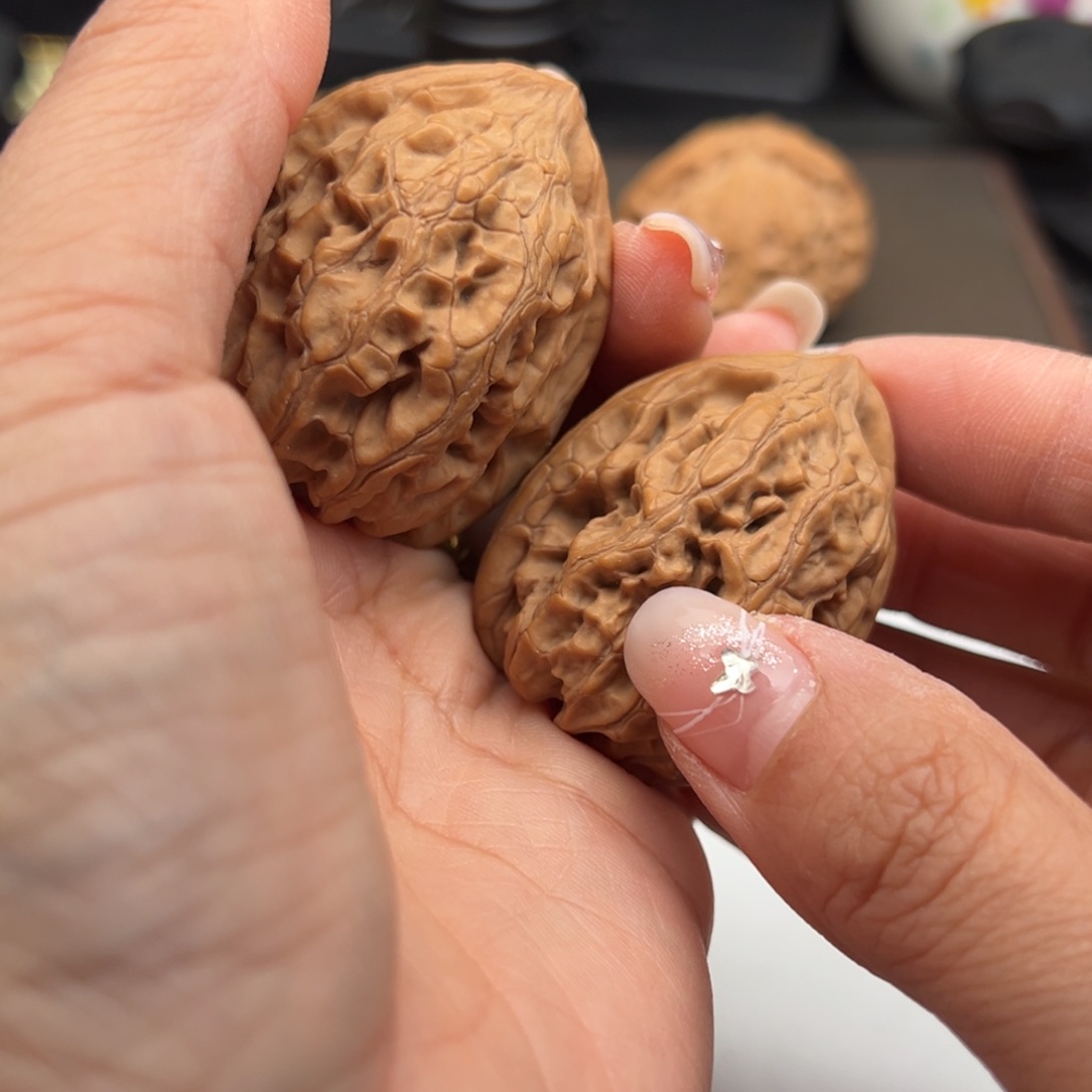 文玩核桃把件火苗43