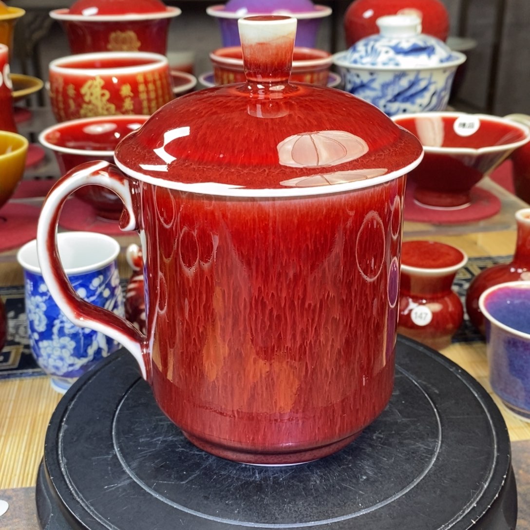 【闪购商品】景德镇名陶坊原矿郎红