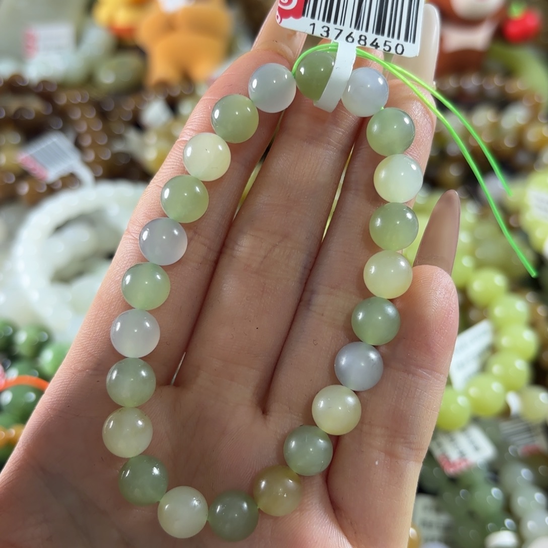 和田玉未镶嵌手链180