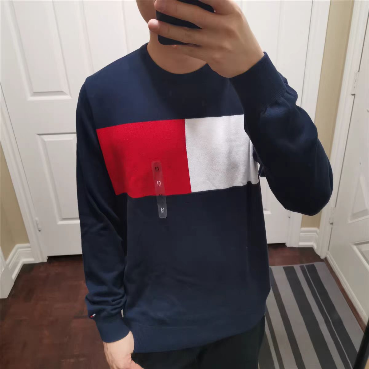 秋冬福利 清  男士 棉 圆领 毛线衣 