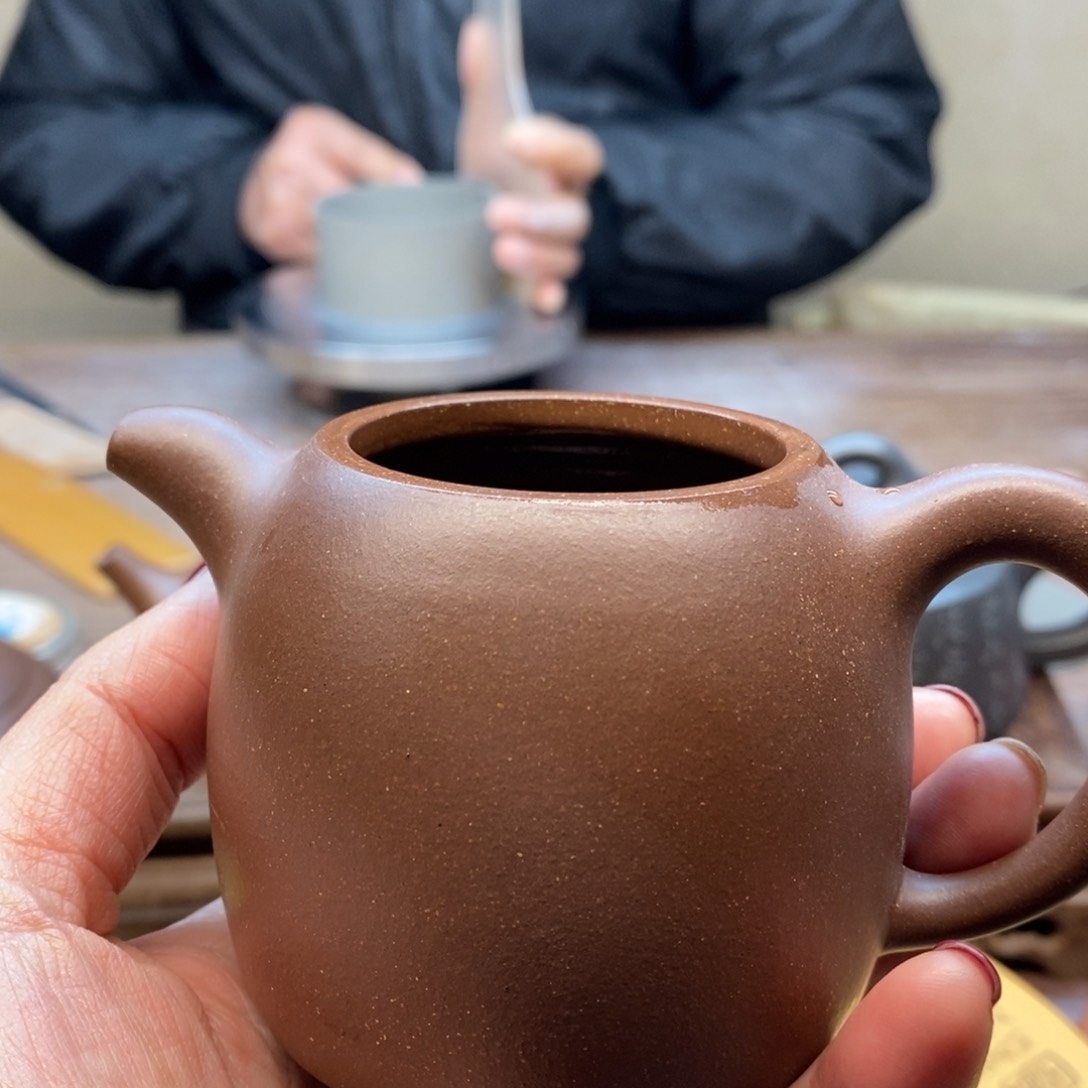 紫砂茶壶用****4秦权壶（底槽清）